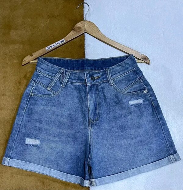 Women's Denim Boxer - Image 5